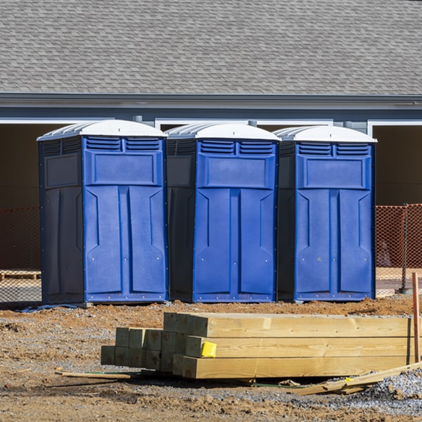 are there any restrictions on where i can place the porta potties during my rental period in Wrightsville GA